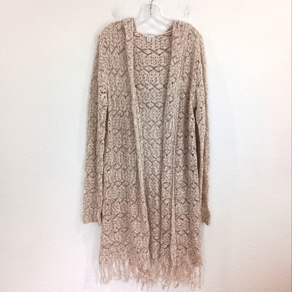 Est 1946 Hooded Duster Length Cardigan - Picture 1 of 6